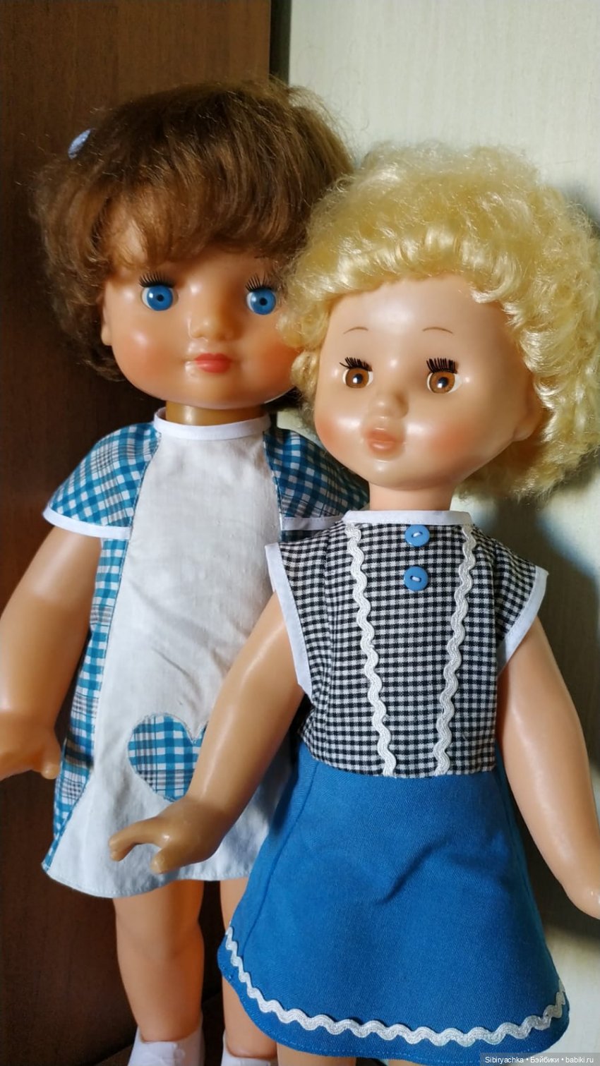 Клетка сейчас в моде | Бэйбики Клетка сейчас в моде — Советские винтажные куклы (СССР): Ленигрушка