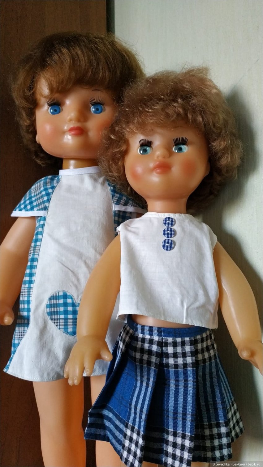 Клетка сейчас в моде | Бэйбики Клетка сейчас в моде — Советские винтажные куклы (СССР): Ленигрушка
