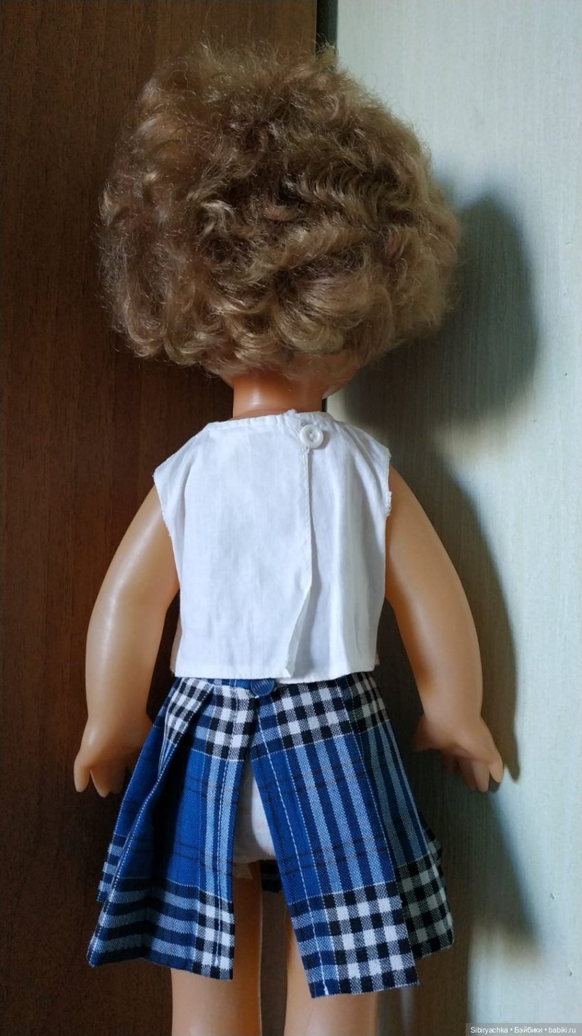 Клетка сейчас в моде | Бэйбики Клетка сейчас в моде — Советские винтажные куклы (СССР): Ленигрушка