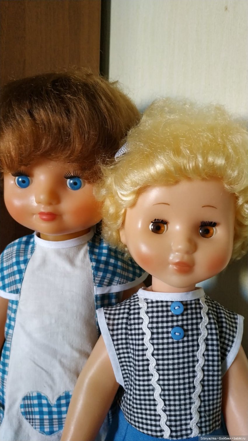 Клетка сейчас в моде | Бэйбики Клетка сейчас в моде — Советские винтажные куклы (СССР): Ленигрушка