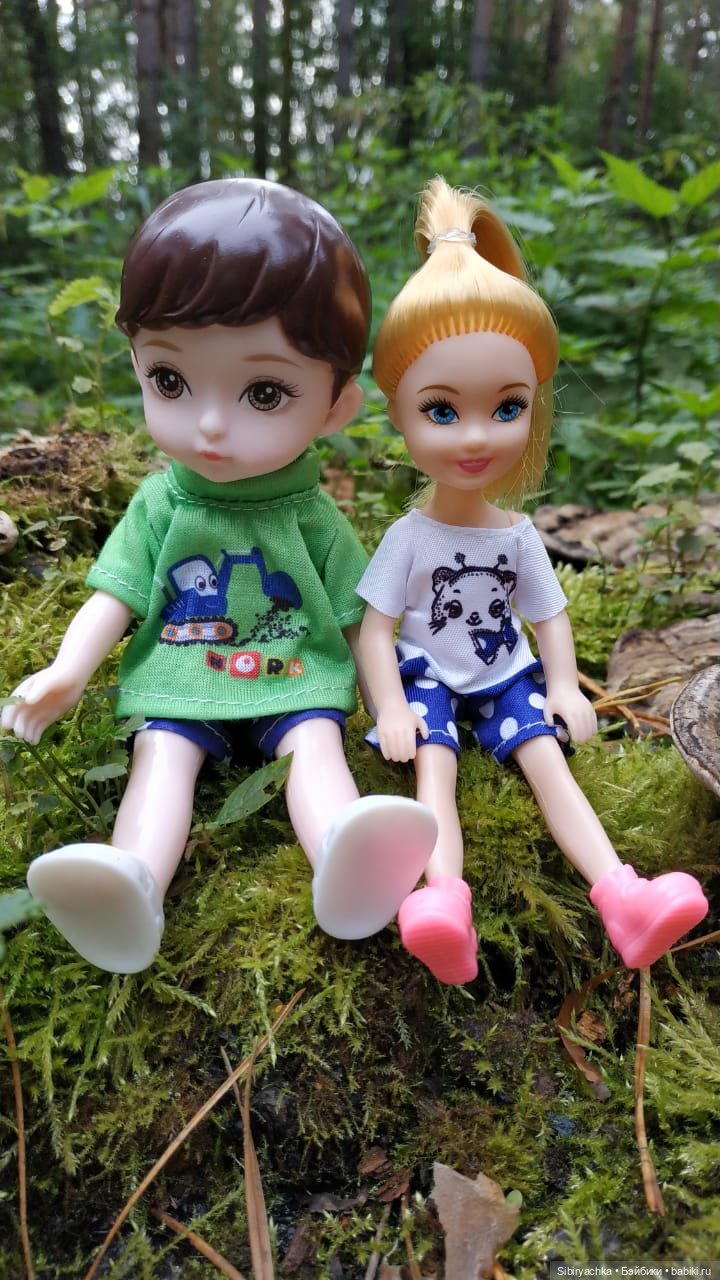 Прогулка в лесу — Игровые куклы разных производителей (Разное): редкие бренды