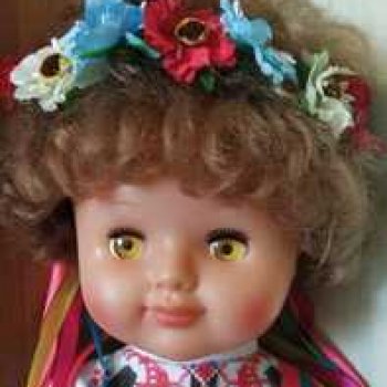 Лида в народном украинском костюме