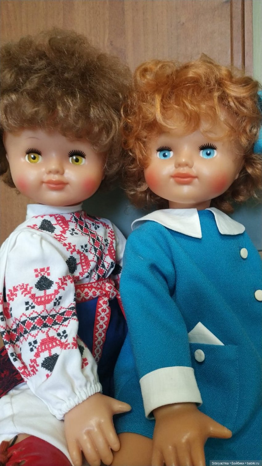 Неожиданная встреча — Советские винтажные куклы (СССР): Ленигрушка (фото 10)