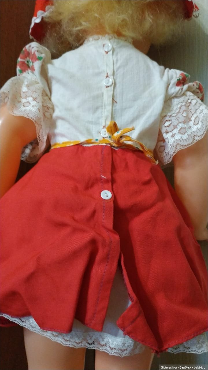 Красная Шапочка — Советские винтажные куклы (СССР): Ленигрушка