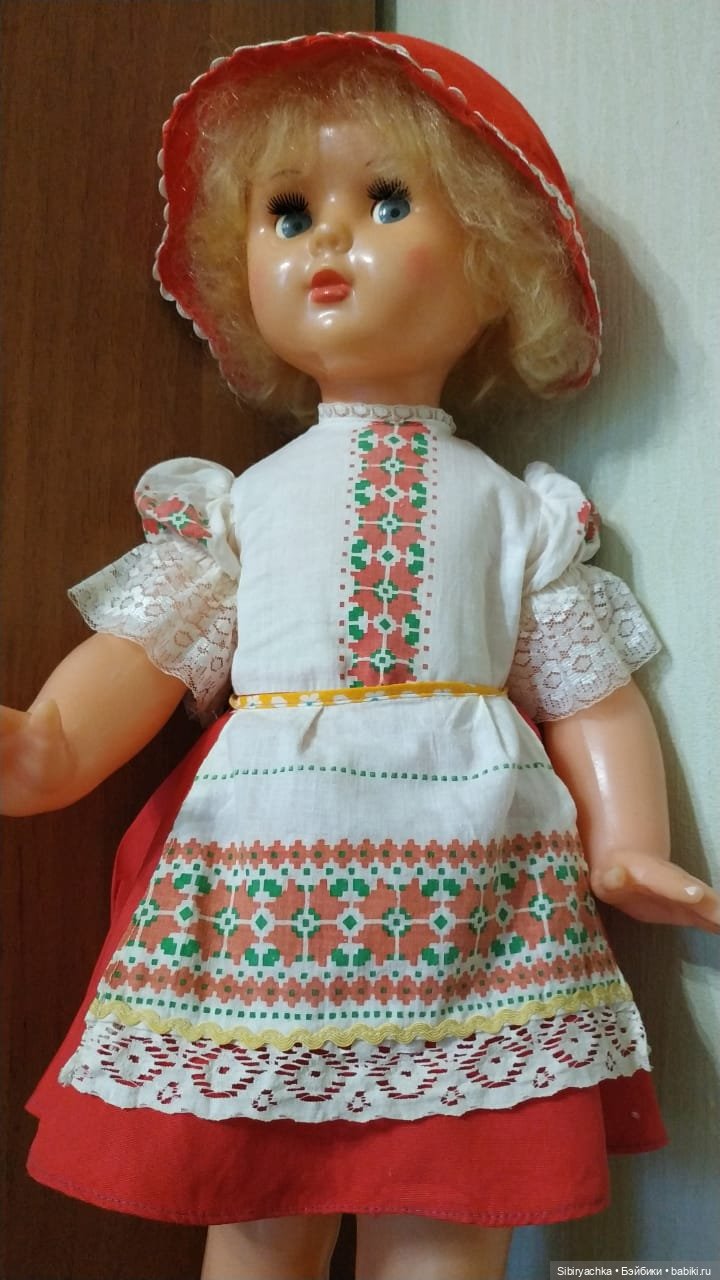 Красная Шапочка — Советские винтажные куклы (СССР): Ленигрушка