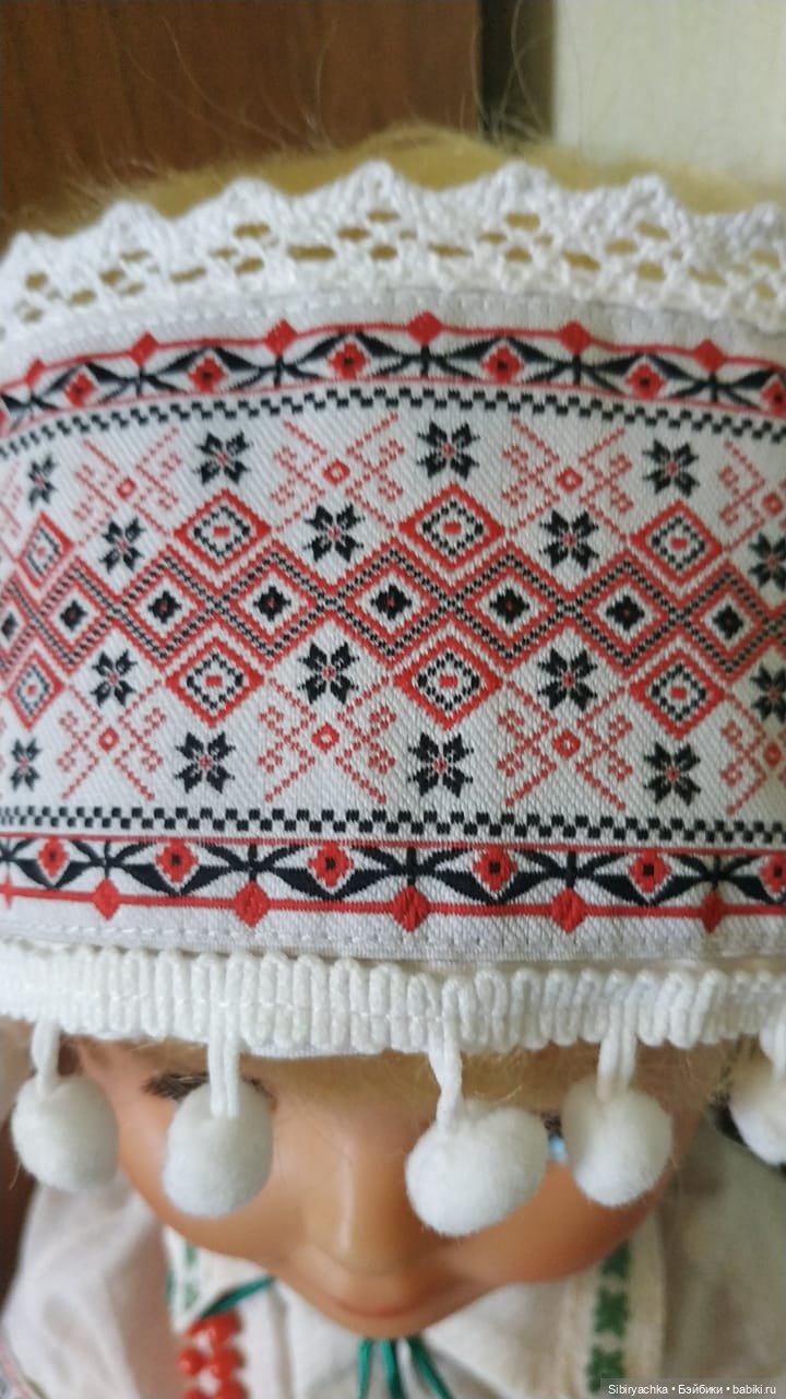 Женечка из Днепропетровска в белорусском народном костюме