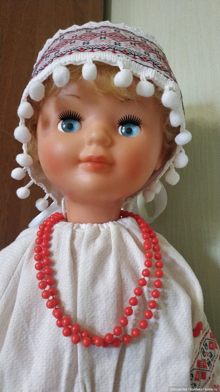 Женечка из Днепропетровска в белорусском народном костюме