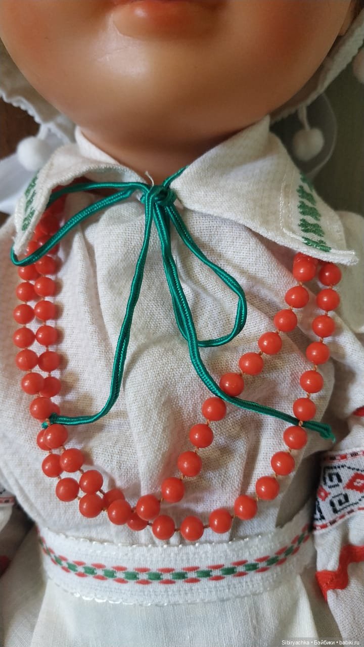 Женечка из Днепропетровска в белорусском народном костюме