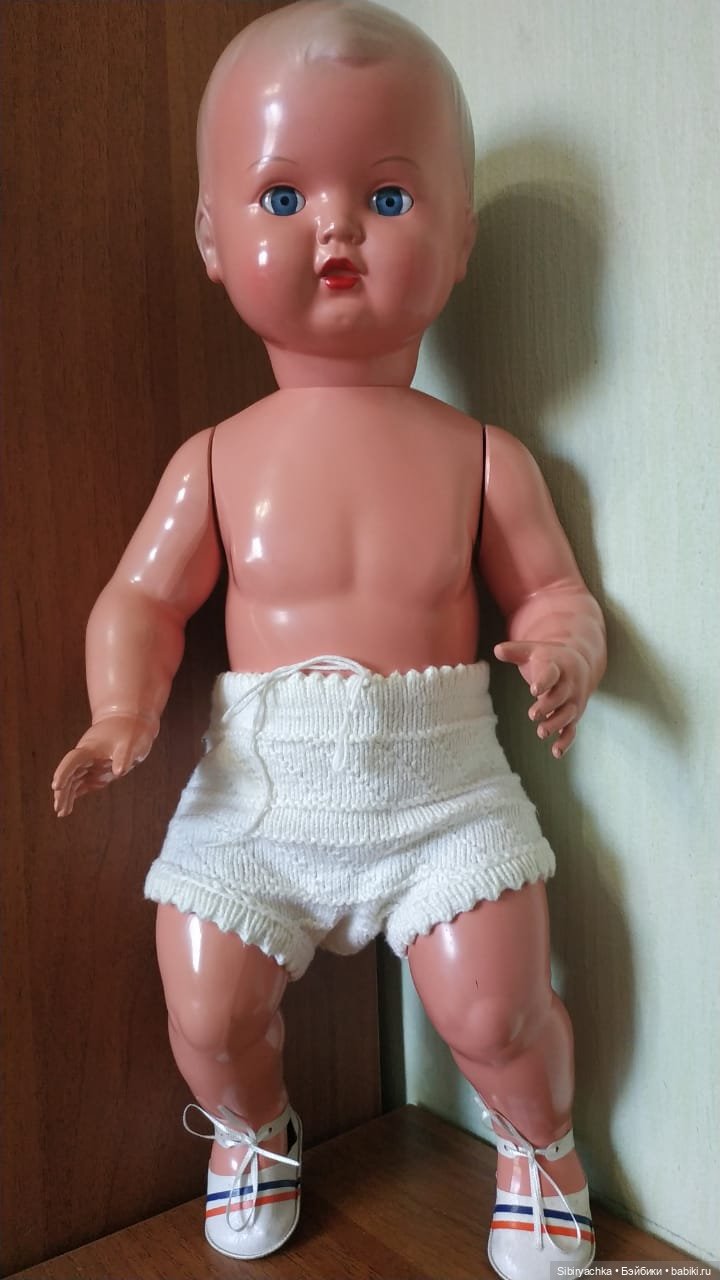 Целлулоидный немецкий пупс