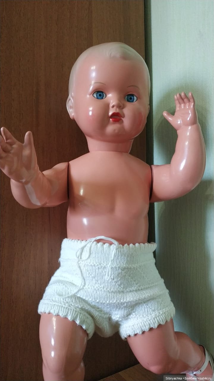 Целлулоидный немецкий пупс