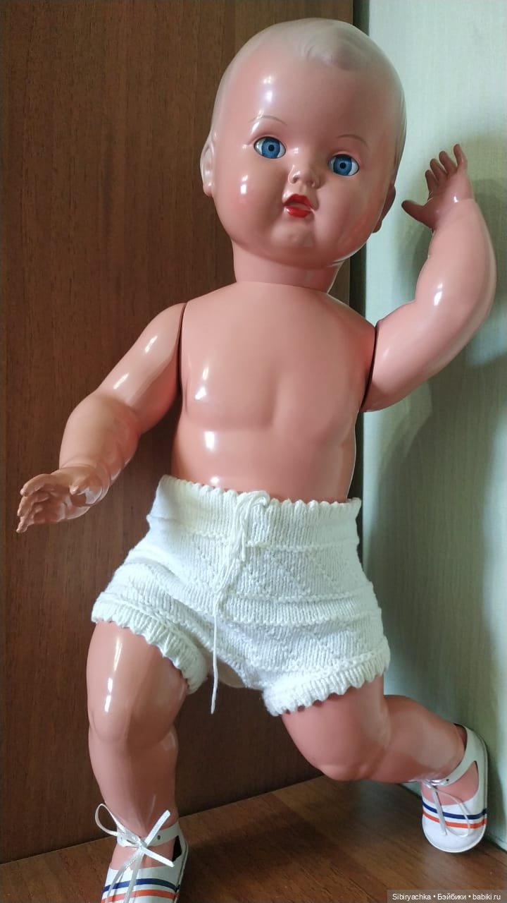 Целлулоидный немецкий пупс