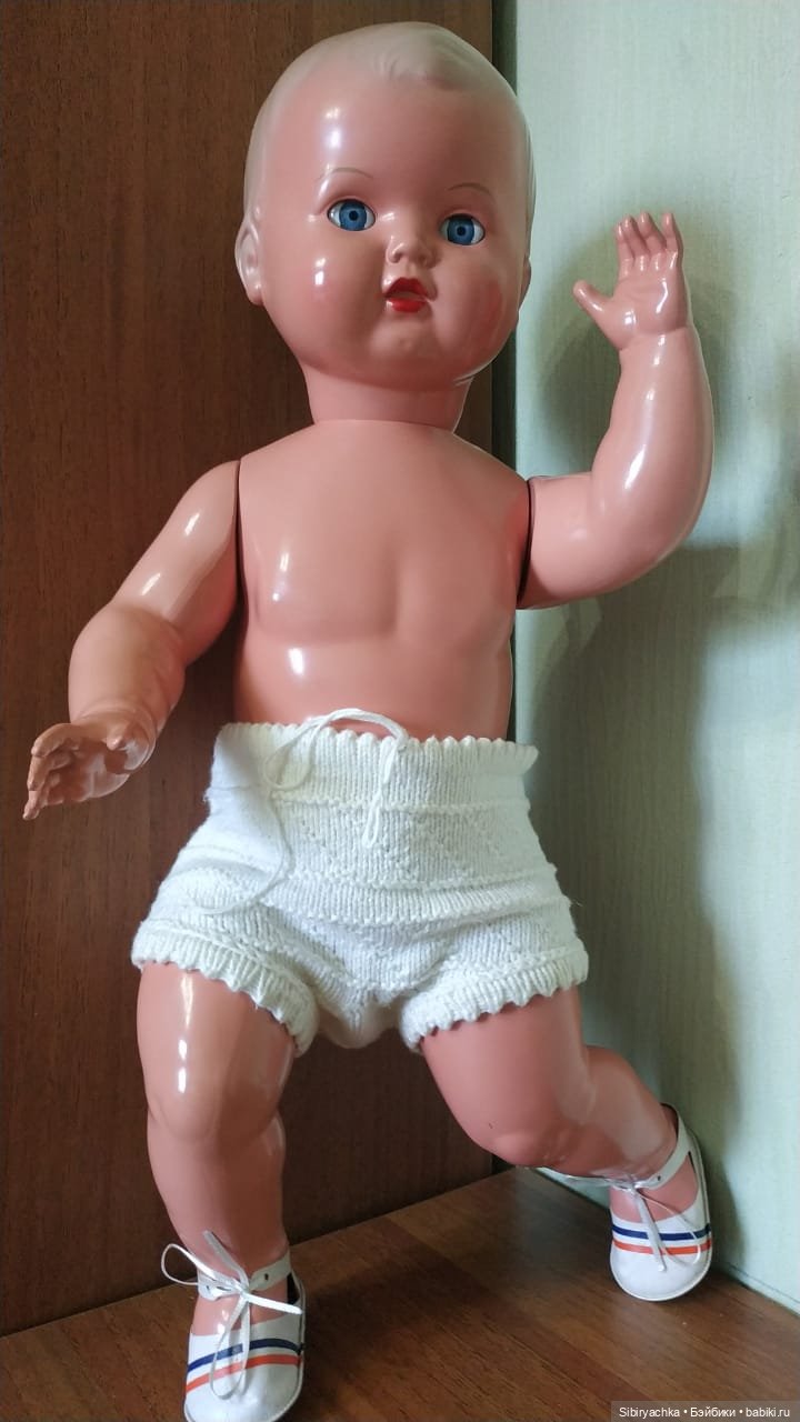 Целлулоидный немецкий пупс