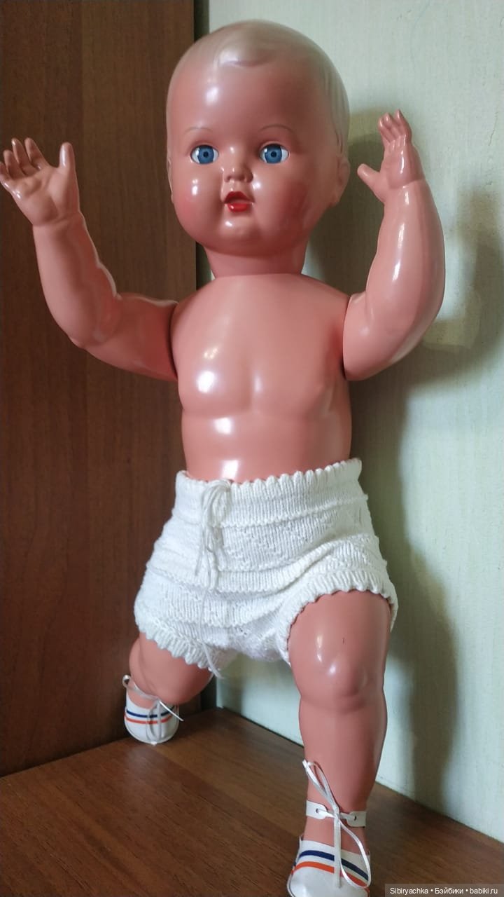 Целлулоидный немецкий пупс