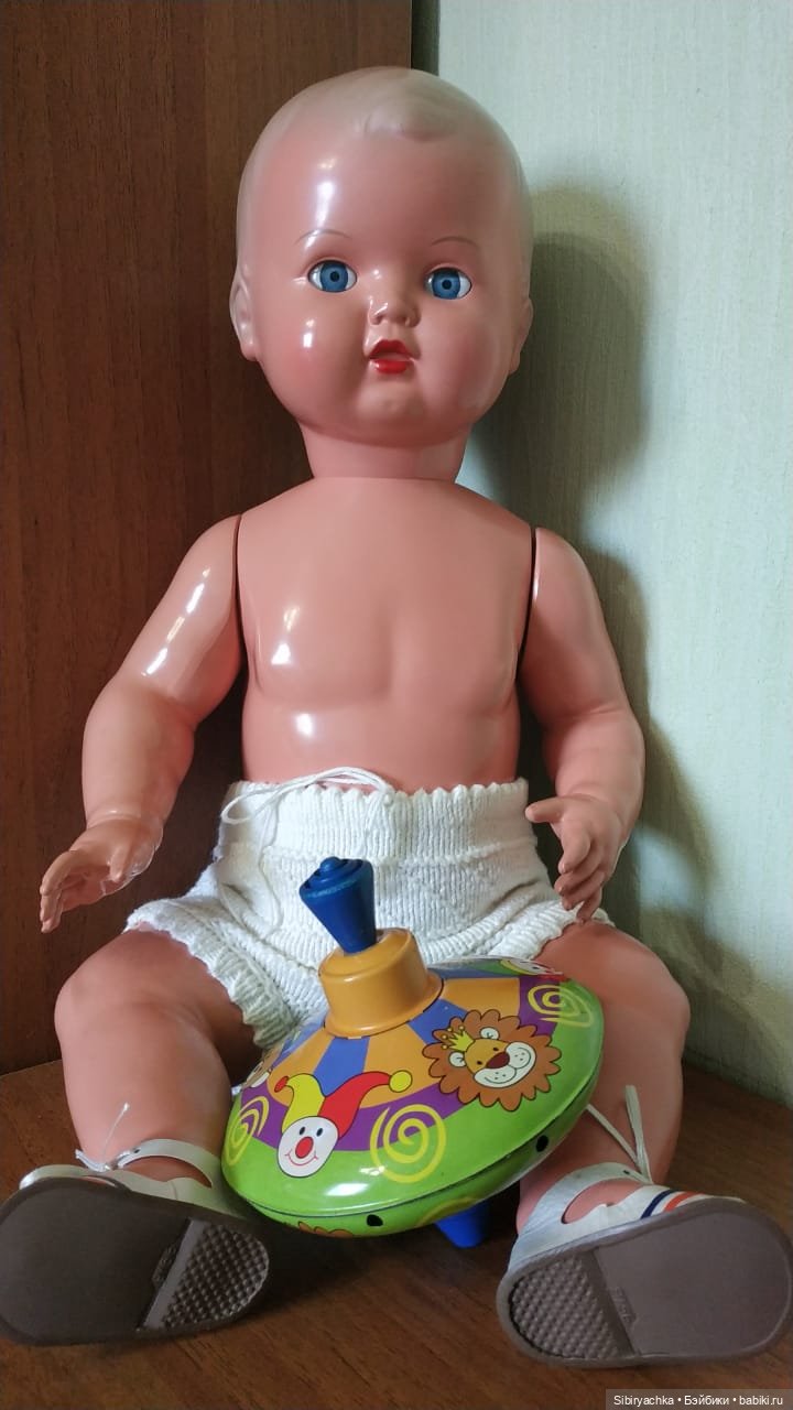 Целлулоидный немецкий пупс