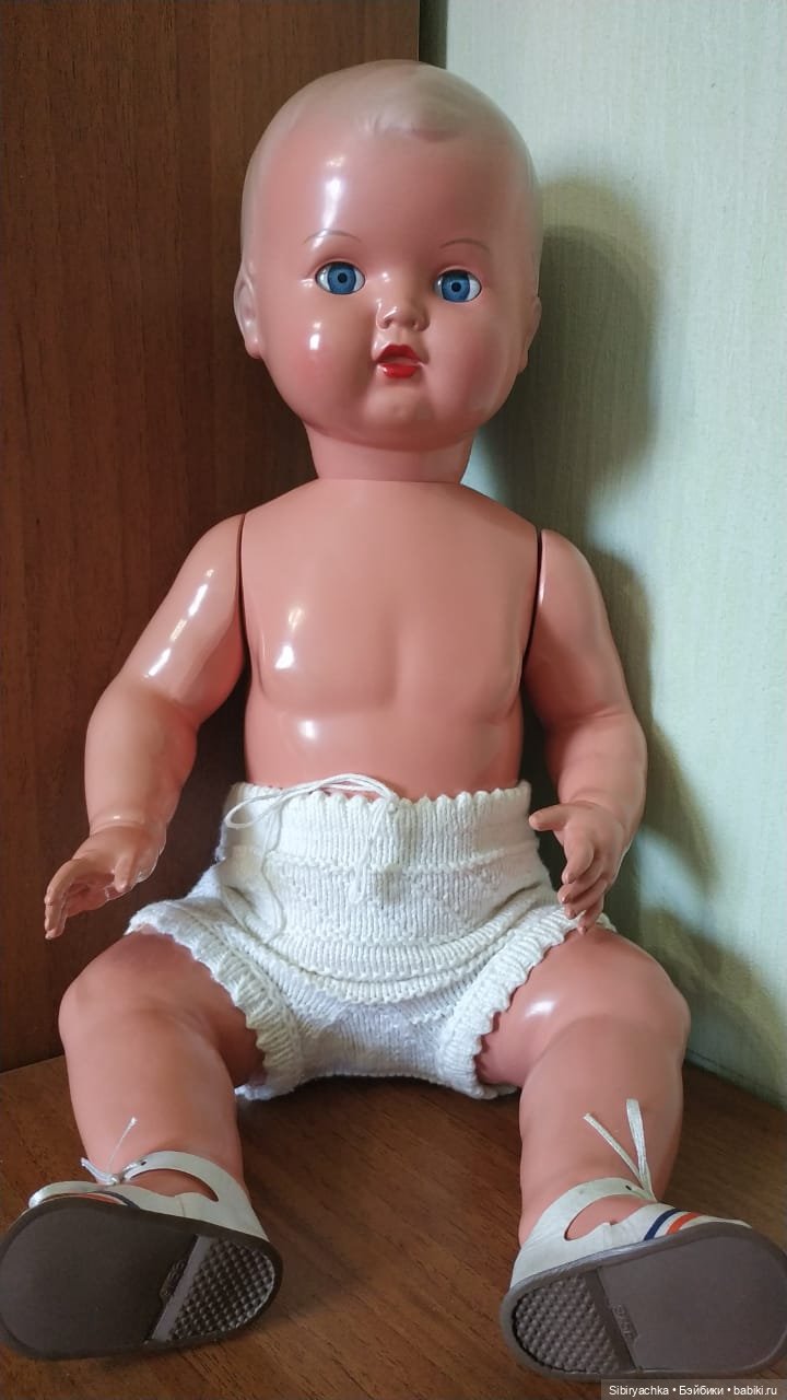 Целлулоидный немецкий пупс