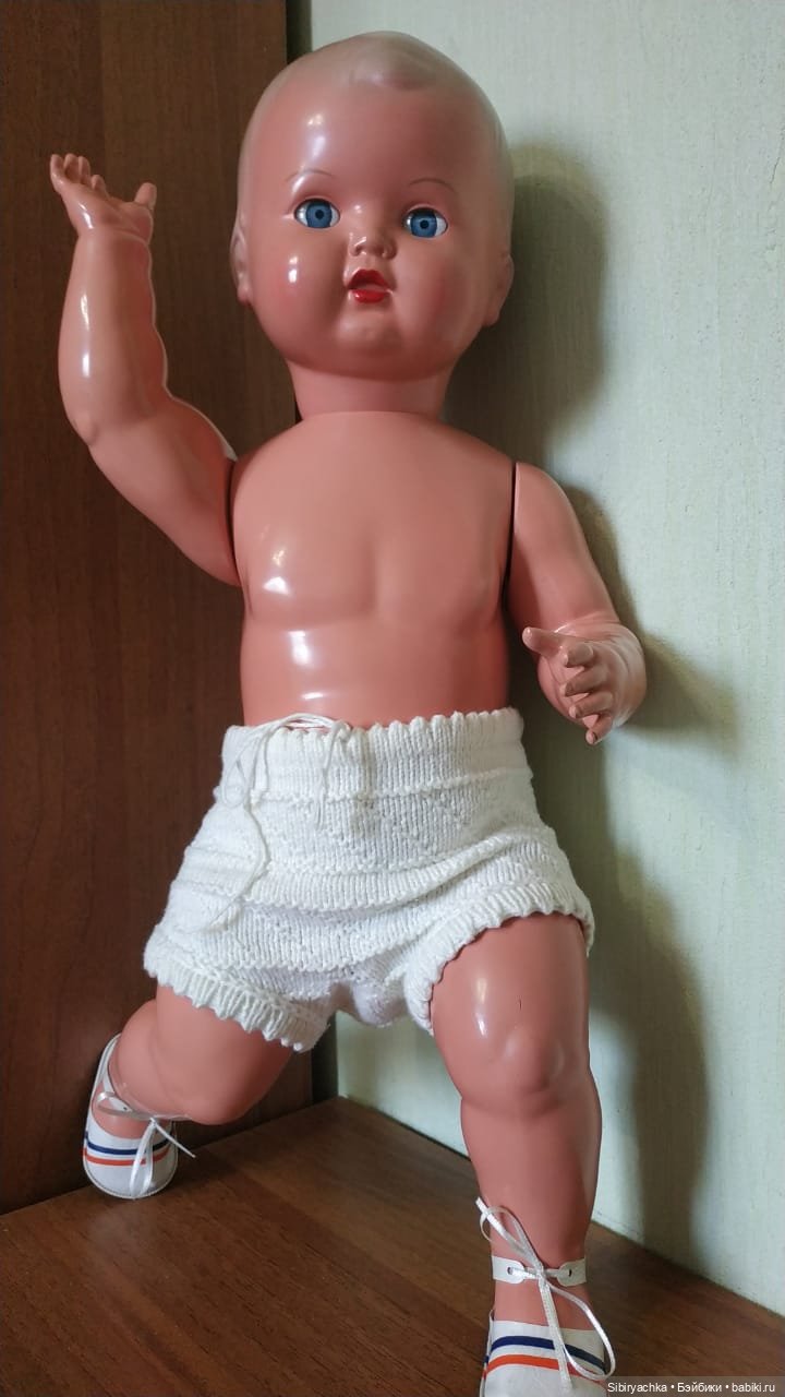 Целлулоидный немецкий пупс