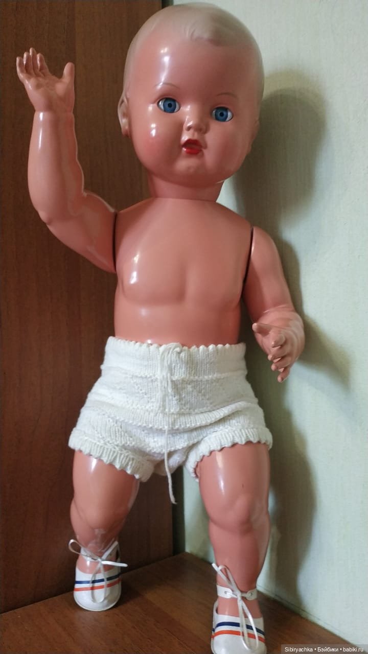 Целлулоидный немецкий пупс