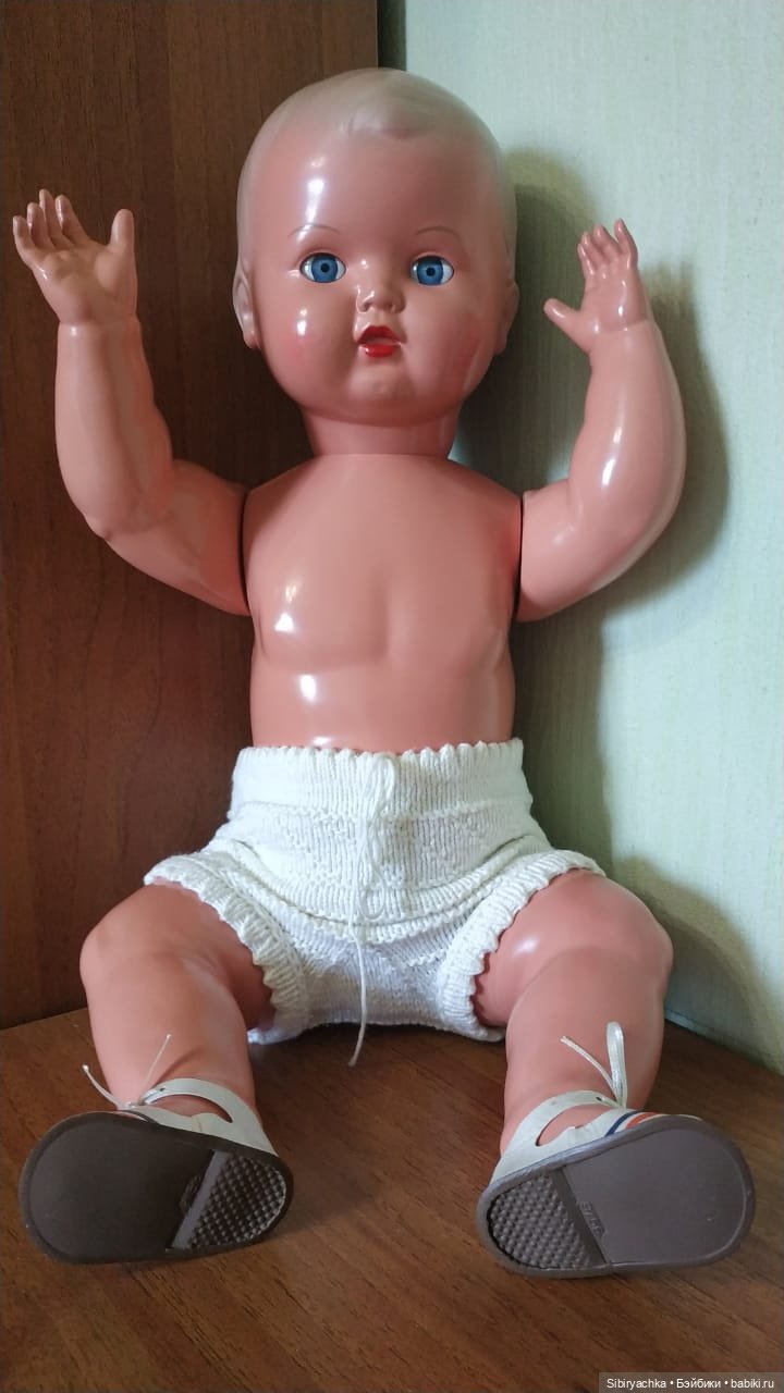 Целлулоидный немецкий пупс