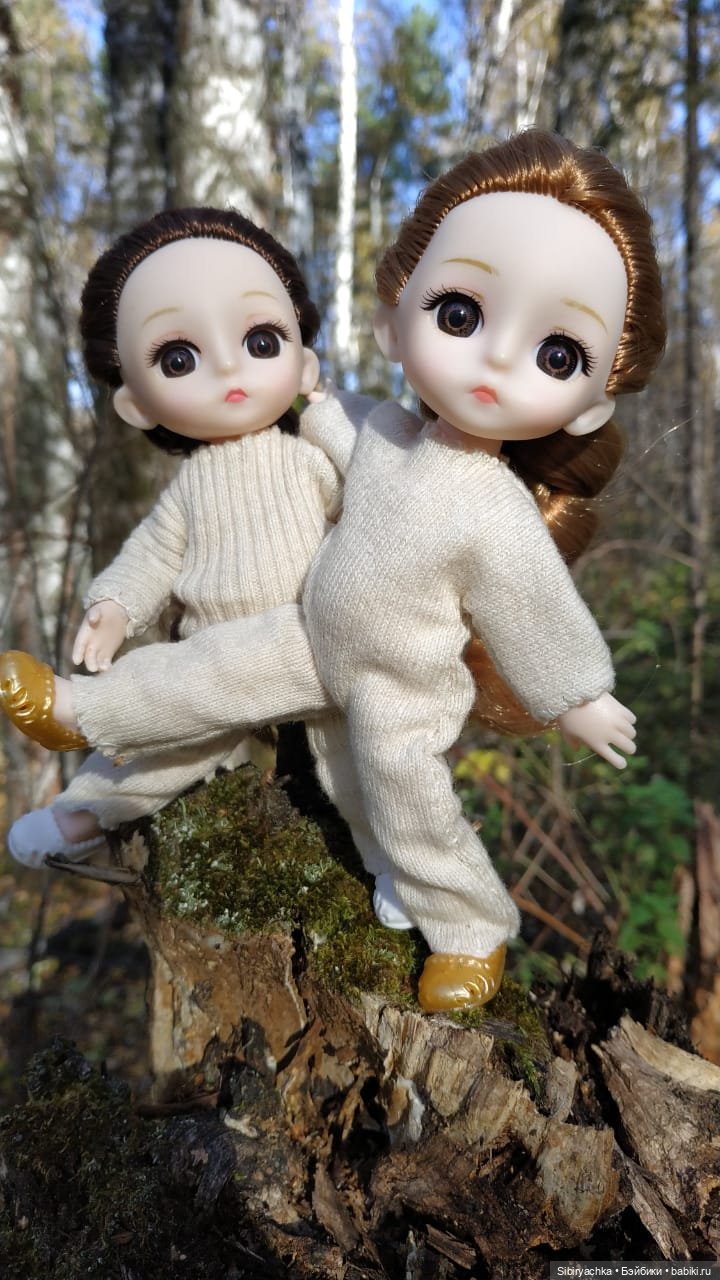 Глаша и Луша опять гуляют