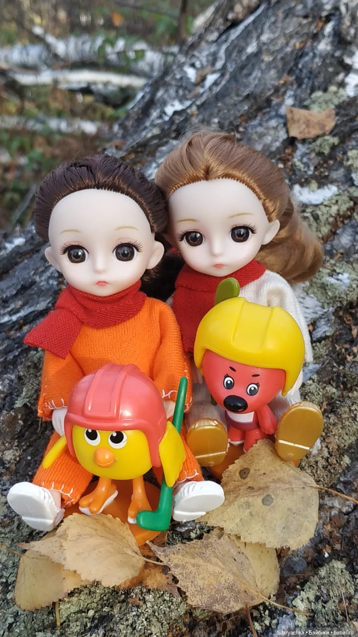 Прогулка с Глашей и Лушей в честь моего первого года на сайте