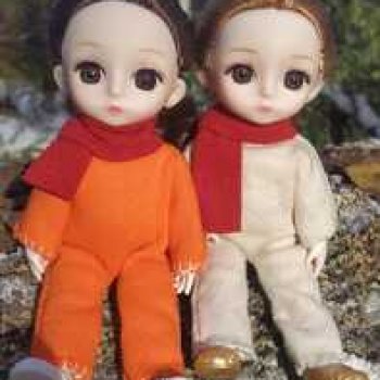 Прогулка с Глашей и Лушей в честь моего первого года на сайте.