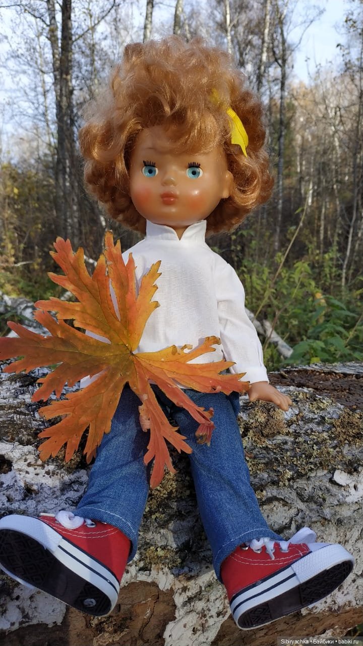 Первая прогулка Виты — Советские винтажные куклы (СССР): Ленигрушка (фото 4)