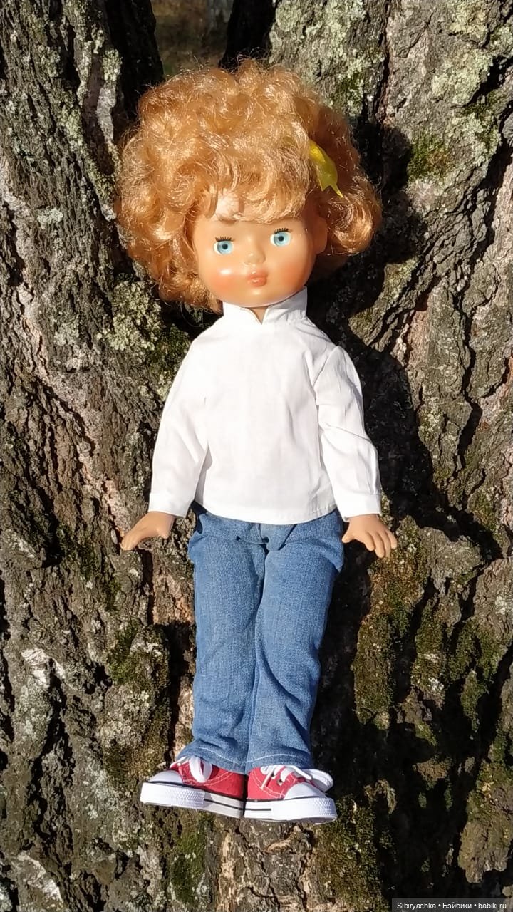 Первая прогулка Виты — Советские винтажные куклы (СССР): Ленигрушка (фото 6)