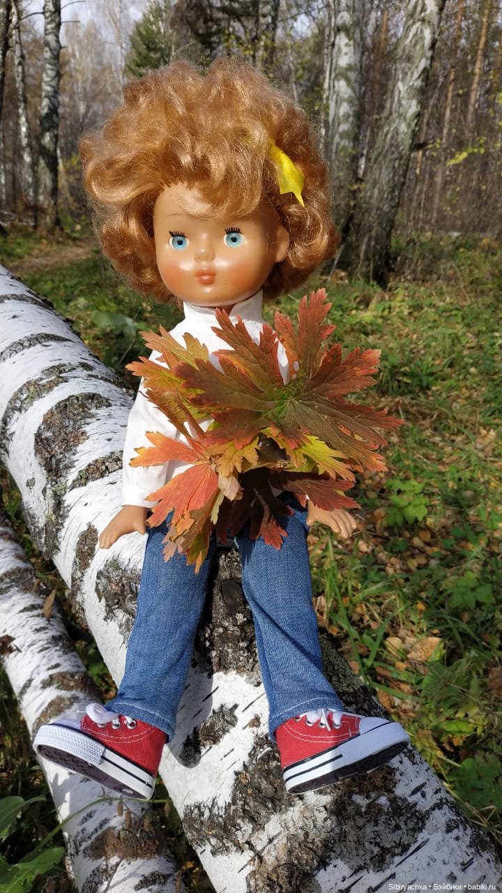 Первая прогулка Виты — Советские винтажные куклы (СССР): Ленигрушка