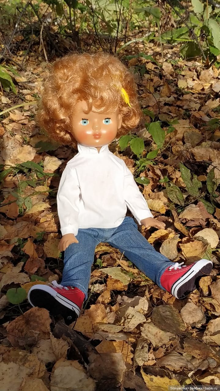 Первая прогулка Виты — Советские винтажные куклы (СССР): Ленигрушка