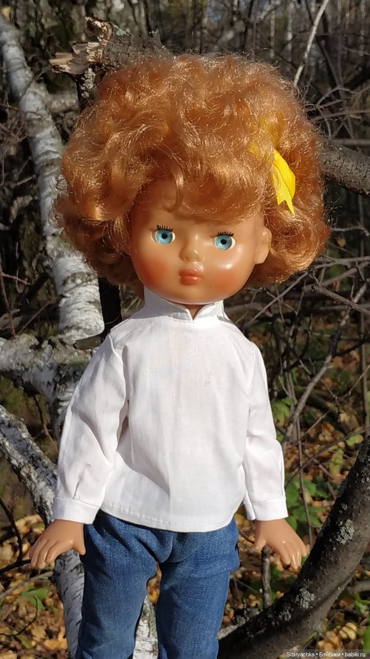 Первая прогулка Виты — Советские винтажные куклы (СССР): Ленигрушка