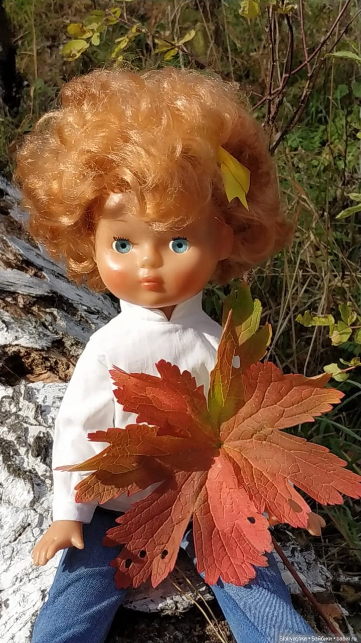 Первая прогулка Виты — Советские винтажные куклы (СССР): Ленигрушка