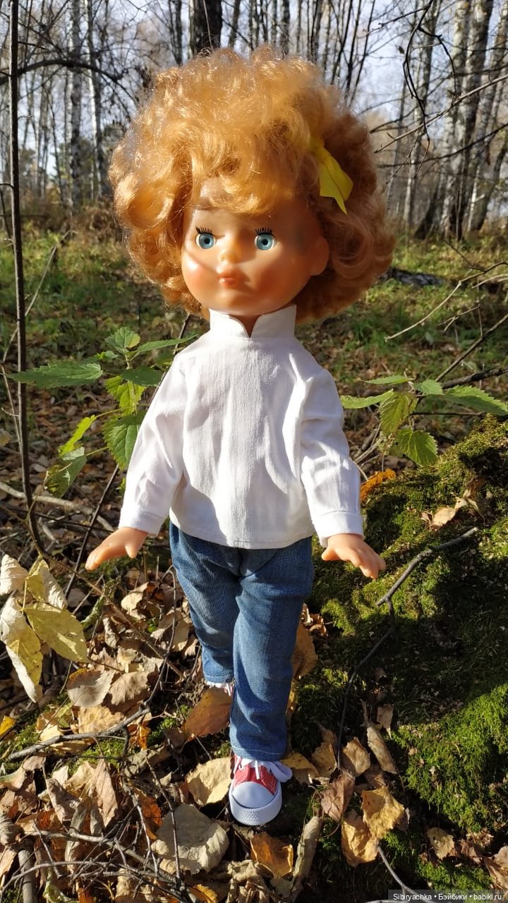 Первая прогулка Виты — Советские винтажные куклы (СССР): Ленигрушка (фото 9)