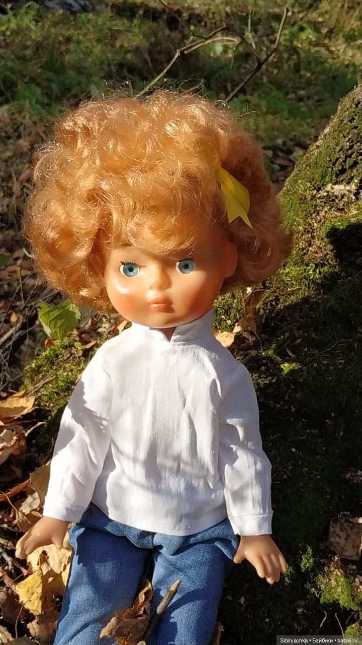 Первая прогулка Виты — Советские винтажные куклы (СССР): Ленигрушка (фото 7)