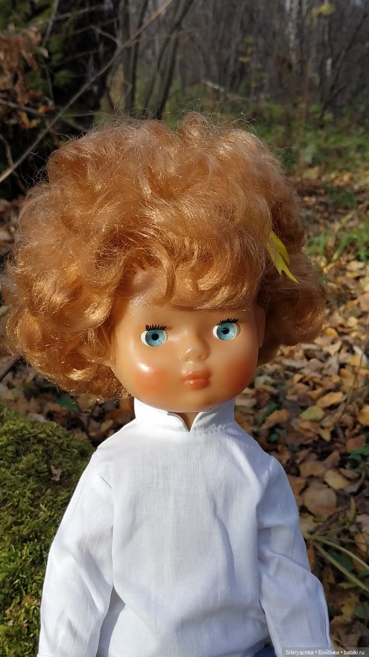 Первая прогулка Виты — Советские винтажные куклы (СССР): Ленигрушка (фото 10)