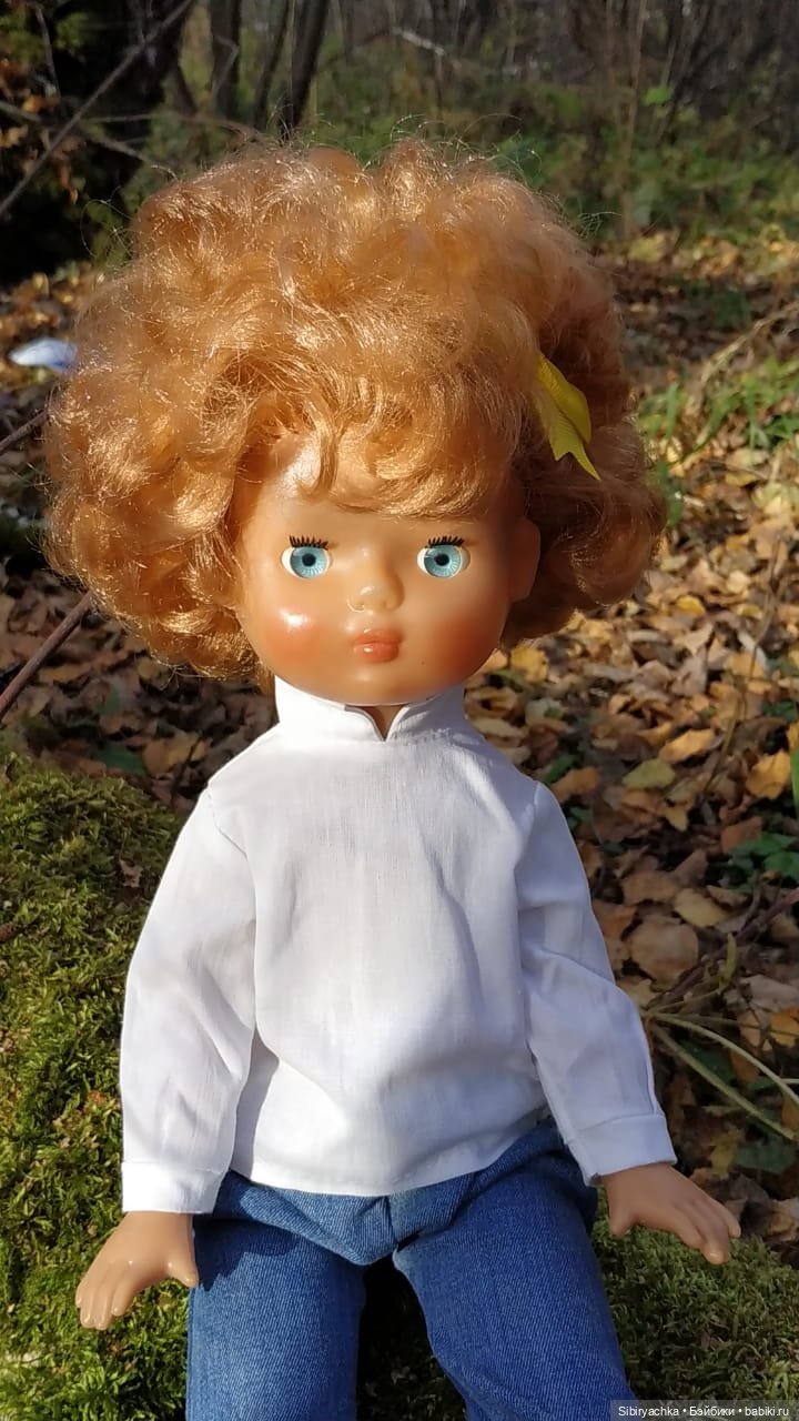 Первая прогулка Виты — Советские винтажные куклы (СССР): Ленигрушка