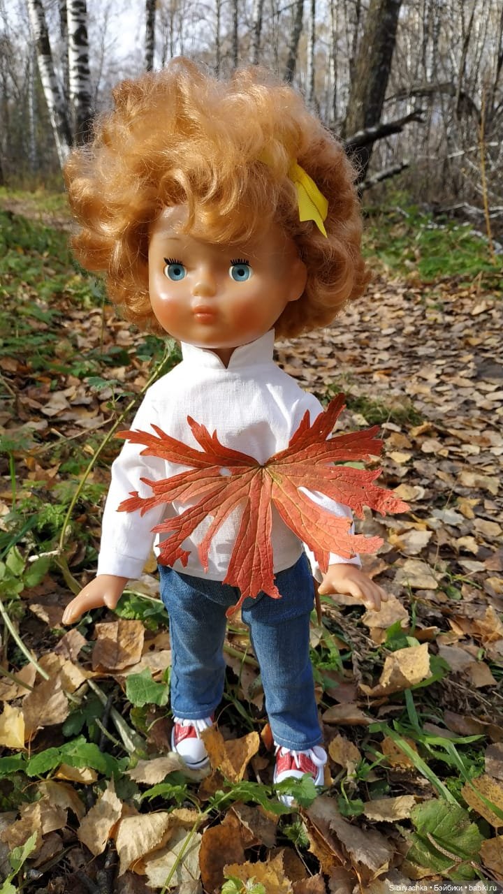 Первая прогулка Виты — Советские винтажные куклы (СССР): Ленигрушка