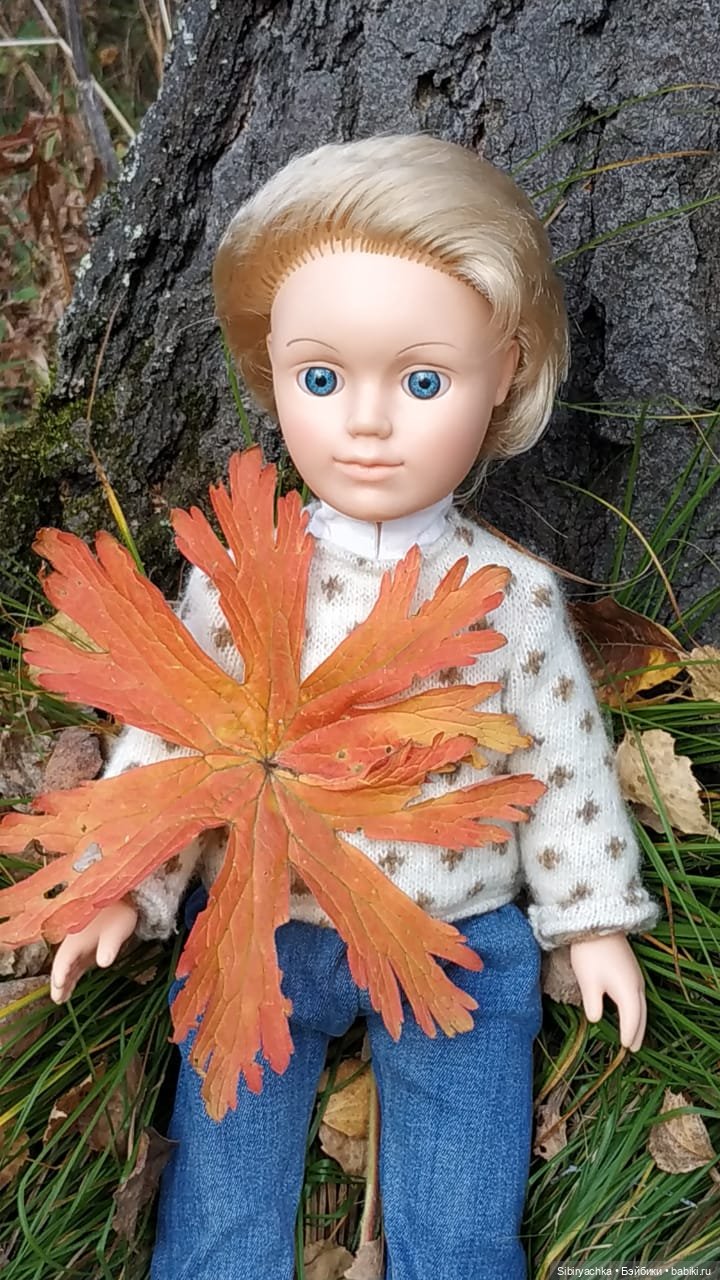 Александр гуляет в лесу — Российские куклы Весна