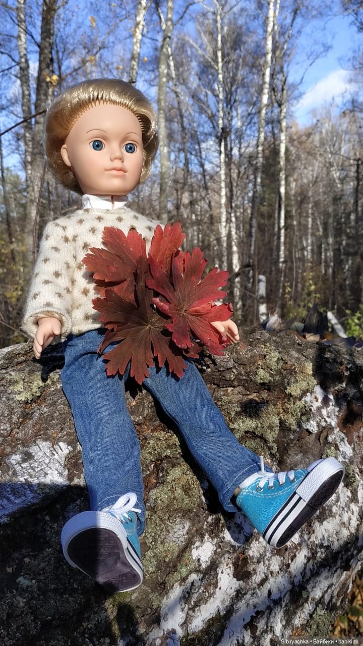 Александр гуляет в лесу — Российские куклы Весна