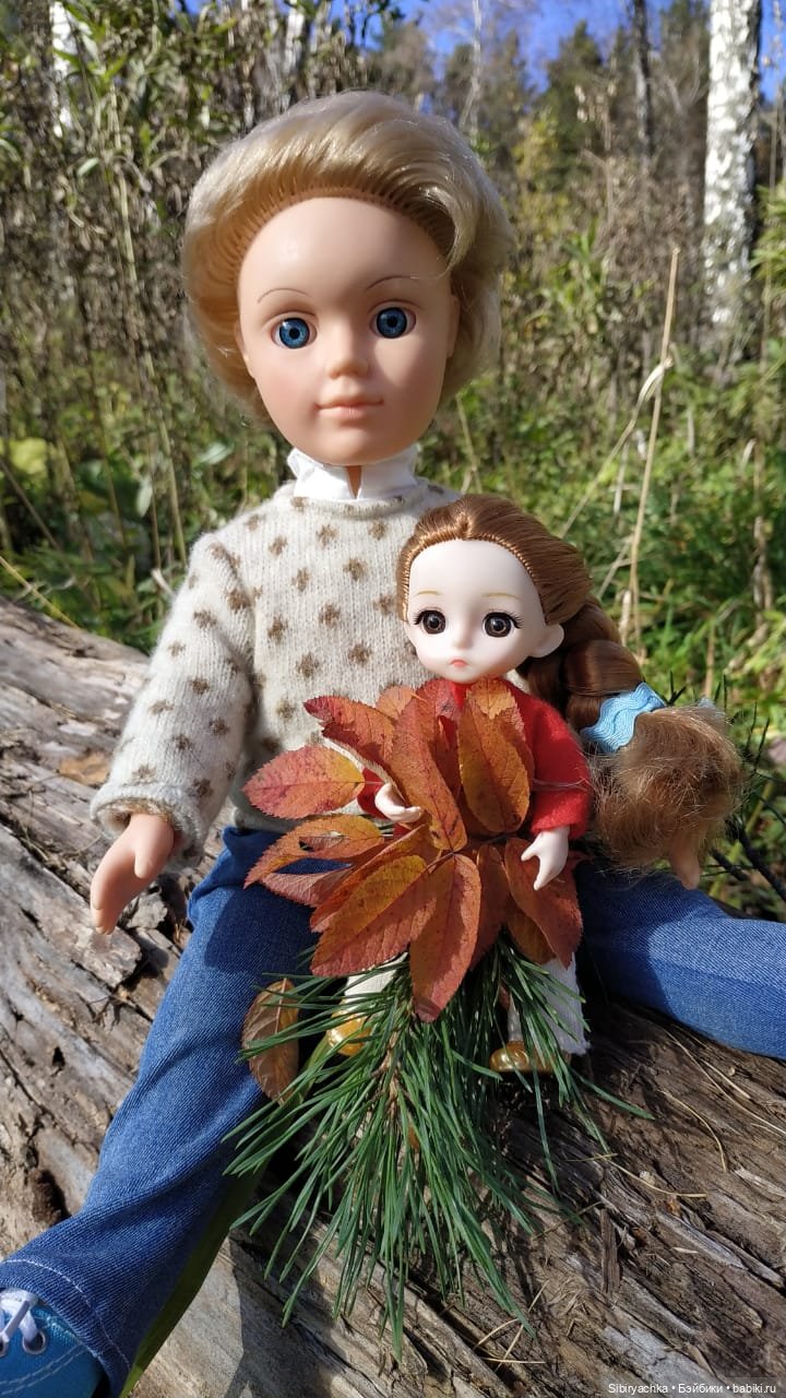 Саша и Глаша в лесу — Игровые куклы разных производителей (Разное): редкие бренды (фото 8)