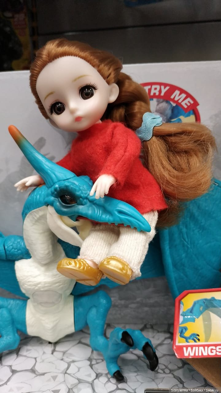 Глаша и динозавры — Игровые куклы разных производителей (Разное): редкие бренды