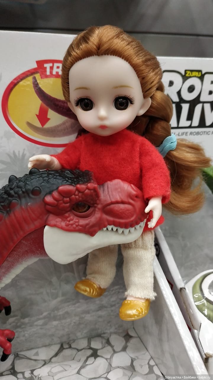 Глаша и динозавры — Игровые куклы разных производителей (Разное): редкие бренды