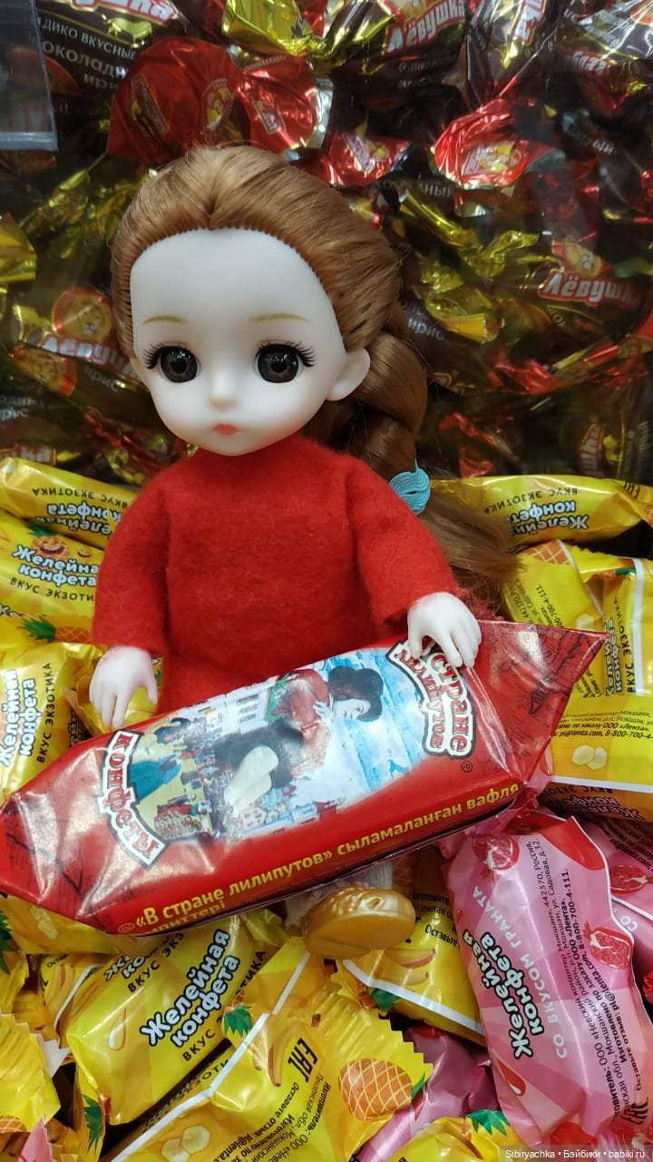 Глаша и конфеты — Игровые куклы разных производителей (Разное): редкие бренды