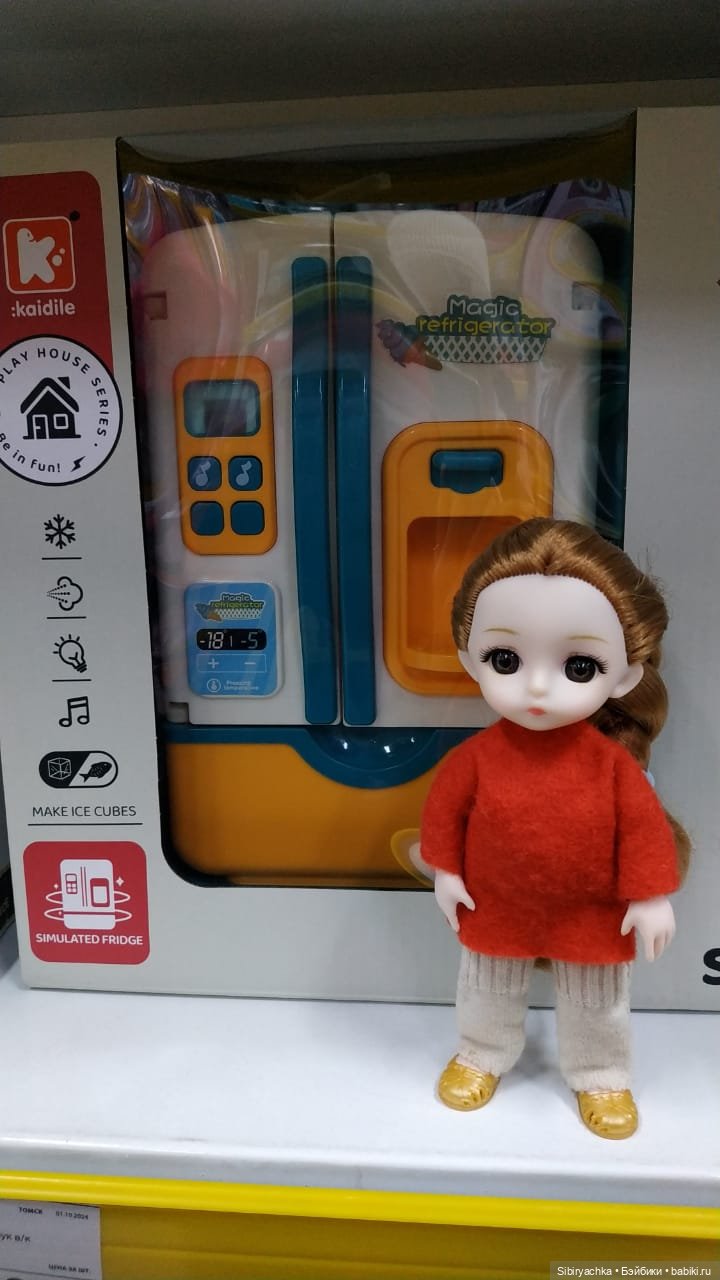 Глаша и игрушечная бытовая техника