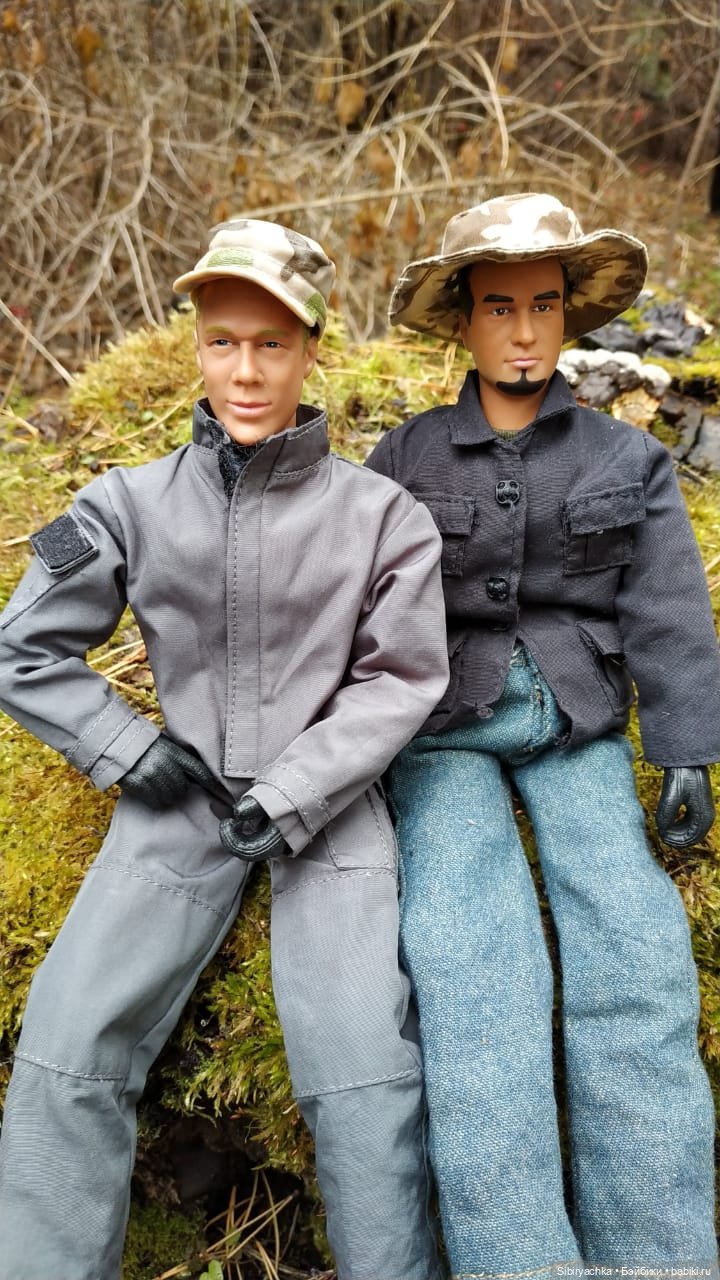 Прогулка дяди Лёни, его друзей и Глаши в лесу (фото 8)