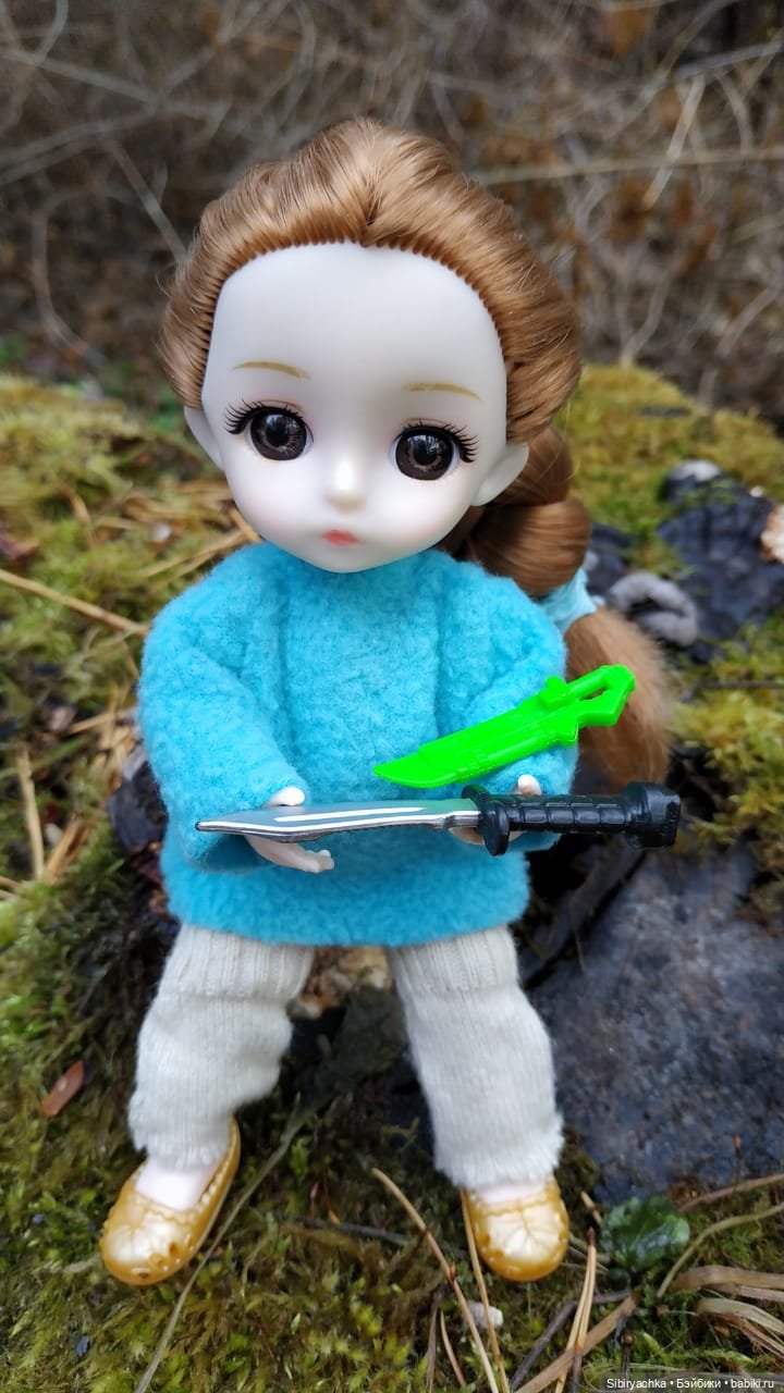 Прогулка дяди Лёни, его друзей и Глаши в лесу