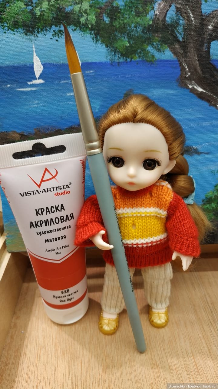 Глаша в магазине рукоделия Леонардо (фото 5)