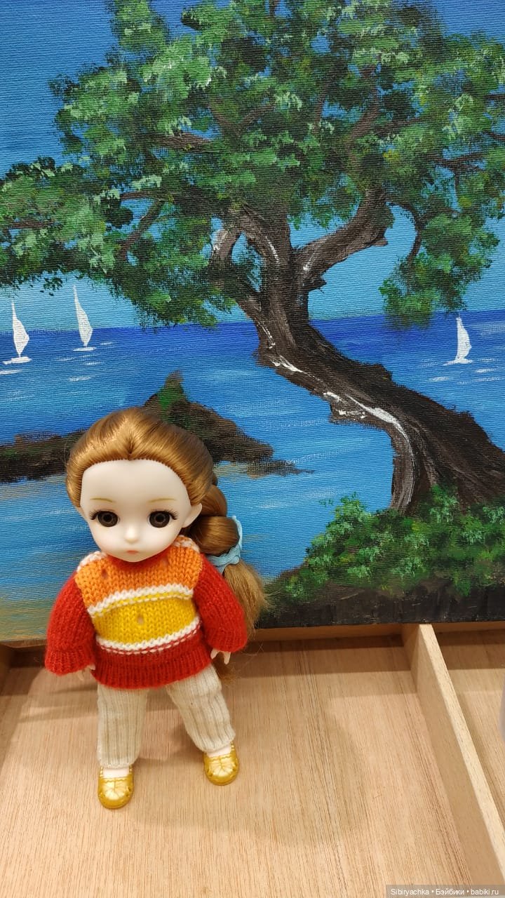 Глаша в магазине рукоделия Леонардо (фото 2)