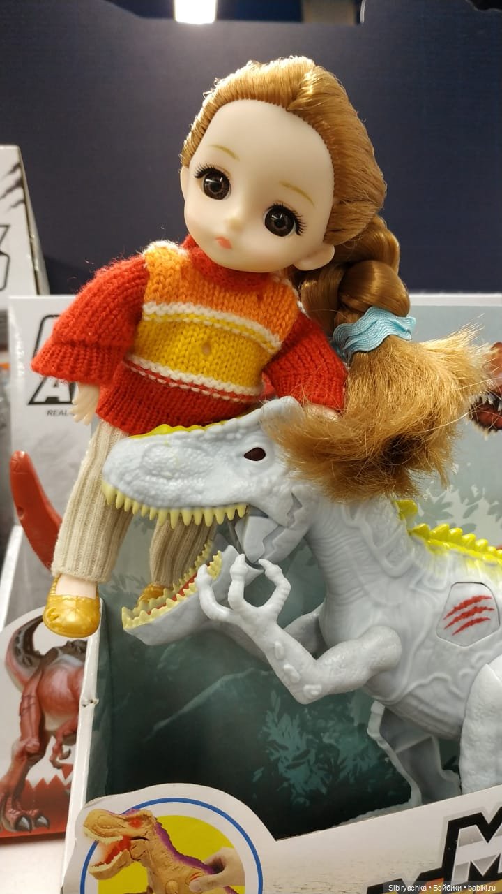 Глафира и динозавры — Игровые куклы разных производителей (Разное): редкие бренды