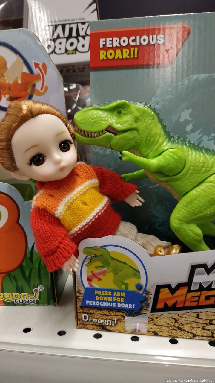 Глафира и динозавры — Игровые куклы разных производителей (Разное): редкие бренды (фото 10)