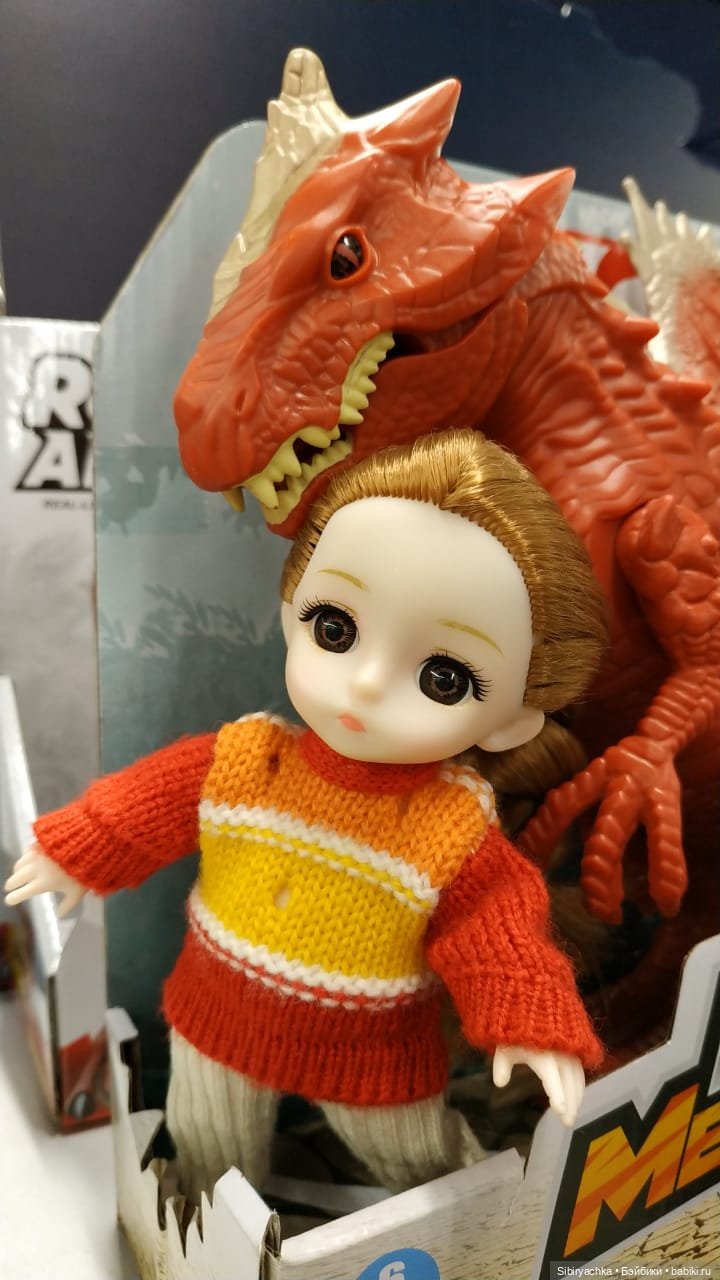 Глафира и динозавры — Игровые куклы разных производителей (Разное): редкие бренды
